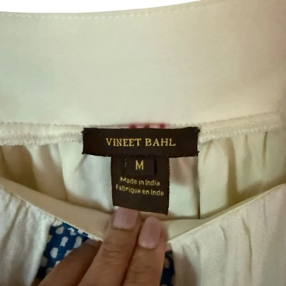 Anthropologie Vineet Bahl Kiera Embroidered Blouse - Picture 10 of 13